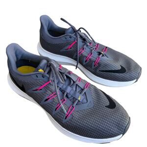 Nike Womens Quest AA7412-003 Gray Running Shoes Sneakers Size 10